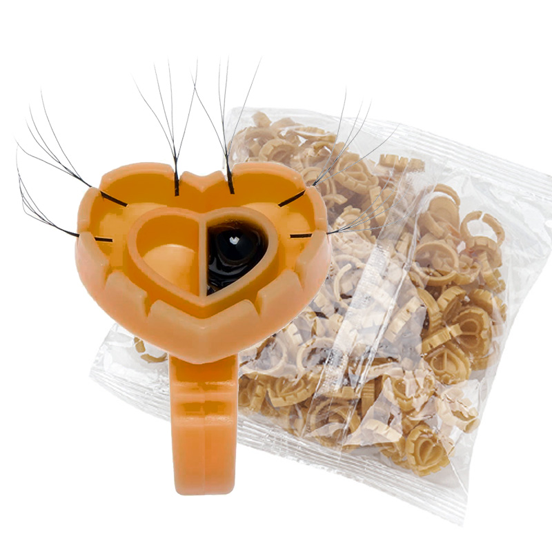 Eyelash Extension Last - 500 Pezzi Anelli Porta Colla per