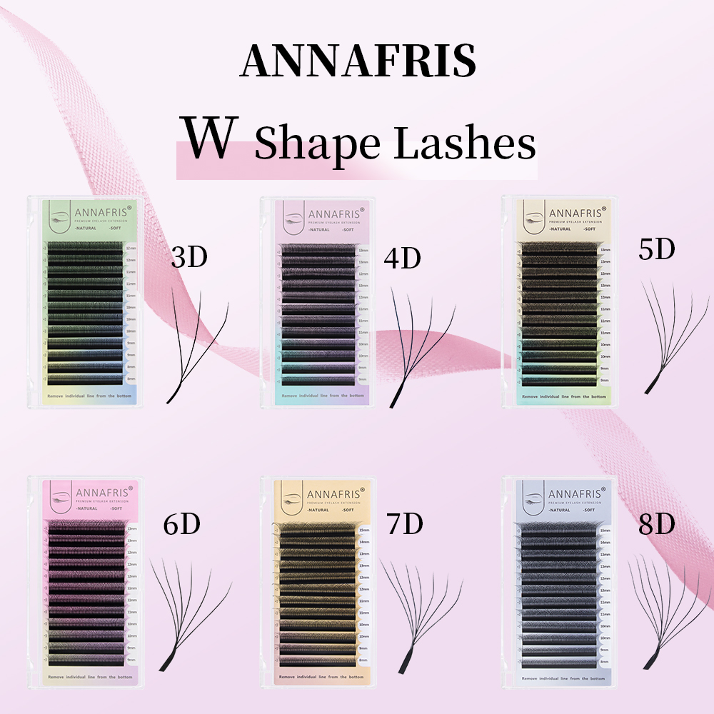 Eyelash Extension Yy - ANNAFRIS Ventilatore volume prefabbricato YY 3D