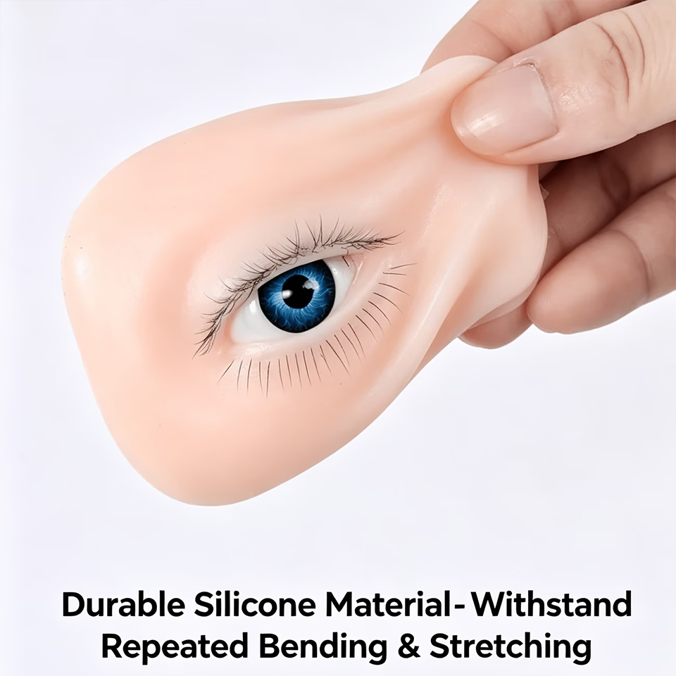 Eyelash Extension Natural Classic - Modello di Occhio in Silicone a