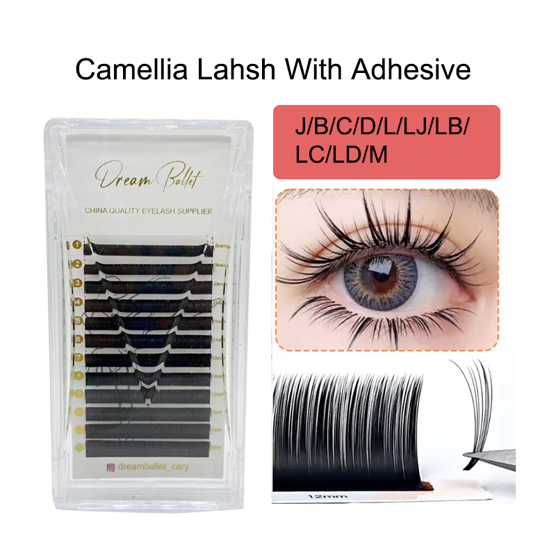 Eyelash Extension Russian - Ciglia Dream Ballet Camellia con Adesivo