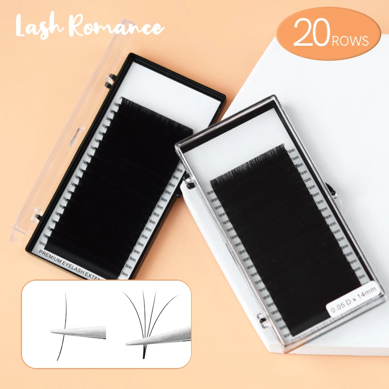 Eyelash Extension Natural Classic - H & L ciglia morbide opache