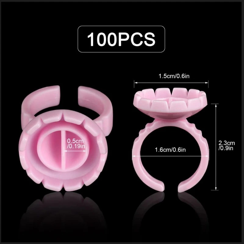 100 Pezzi Anelli Monouso per C - Eyelash Extension Last recensione e prezzo