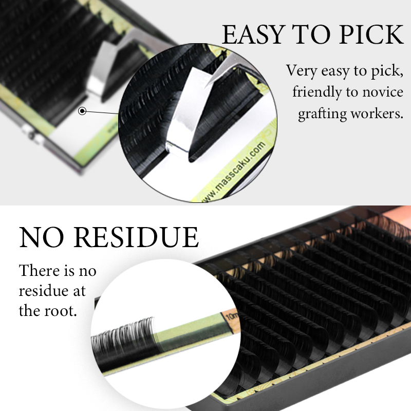 MASSCAKU Ciglia Finte in Vison - Eyelash Extension Natural Classic recensione e prezzo