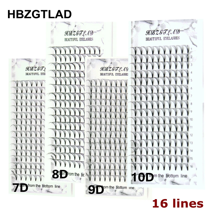 HBZGTLAD 16 Linee di Ciglia Fi - Eyelash Extension Russian recensione e prezzo