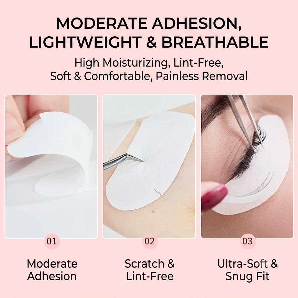 50 Paia di Patch Sottociglia a - Eyelash Extension Eye Mask recensione e prezzo