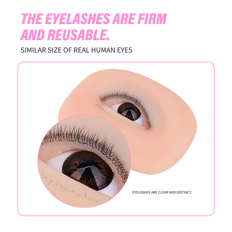 Modello di Occhio in Silicone  - Eyelash Extension Natural Classic recensione e prezzo