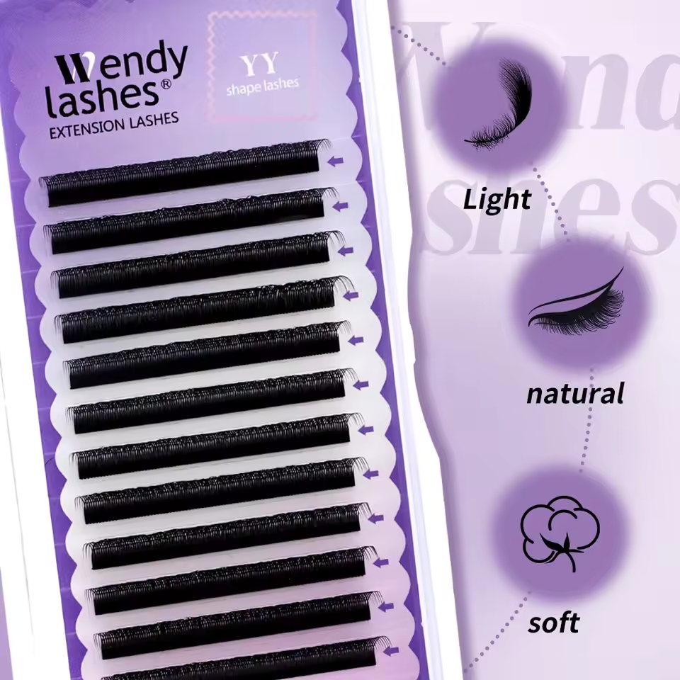 WENDY 2D YY Forma C/D Curl Eya - Eyelash Extension Yy recensione e prezzo