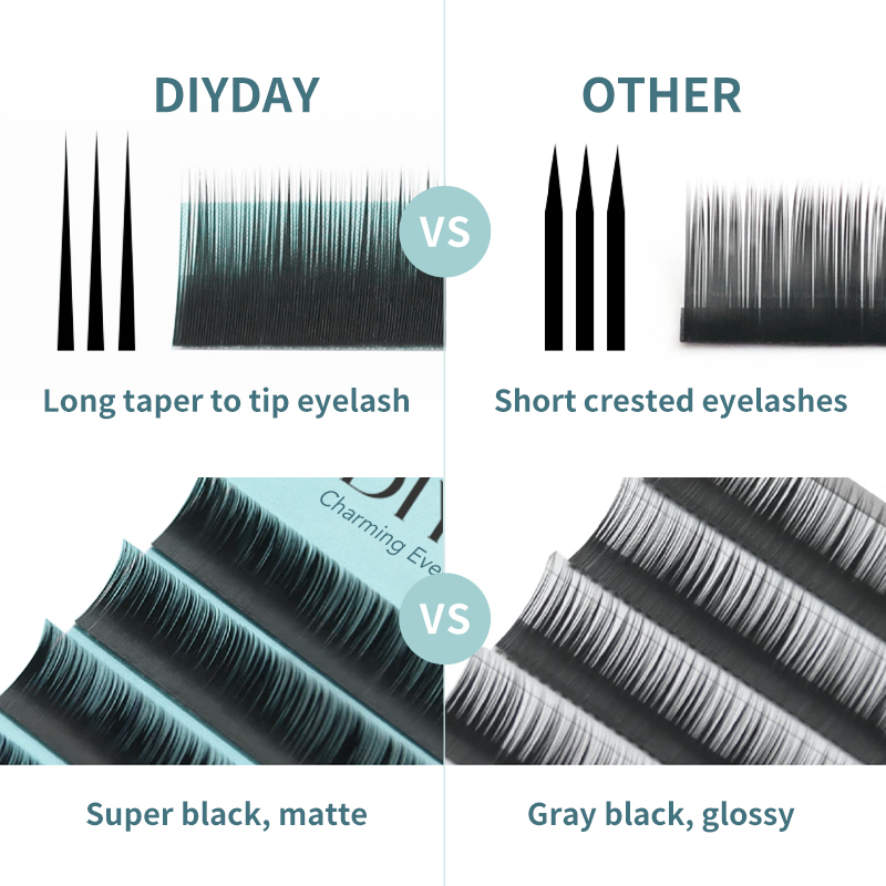 DIYDAY Estensione ciglia infer - Eyelash Extension Natural Classic recensione e prezzo