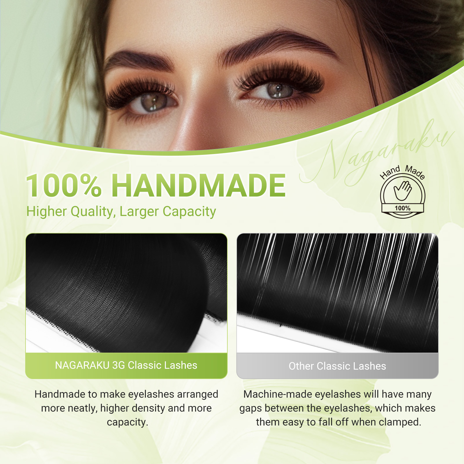 NAGARAKU Estensione ciglia cla - Eyelash Extension Natural Classic recensione e prezzo