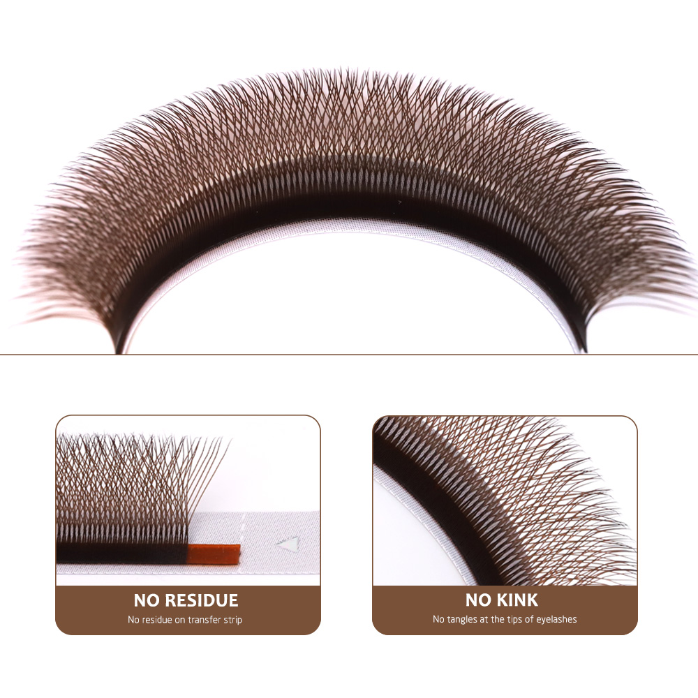 AGUUD Extension ciglia marroni - Eyelash Extension Yy recensione e prezzo