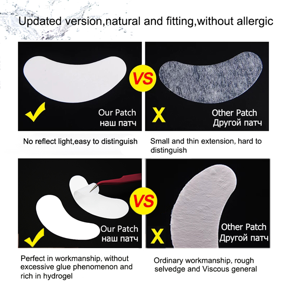 100 Paia di Patch in Idrogel p - Eyelash Extension Eye Mask recensione e prezzo