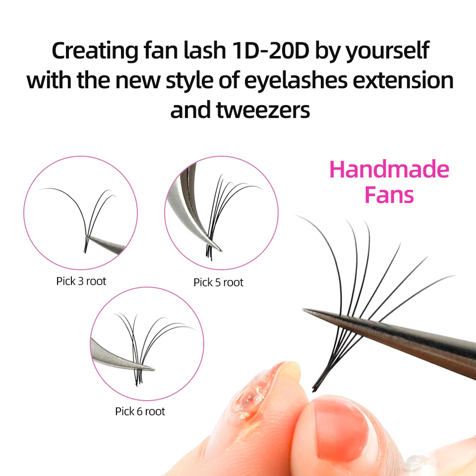 RUJADE 5 Casi/lotto Estensioni - Eyelash Extension Russian recensione e prezzo