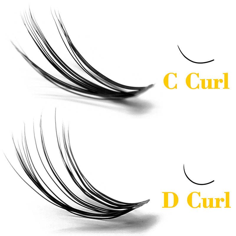 Kimcci 60 Bundles Estensione c - Eyelash Extension Russian recensione e prezzo